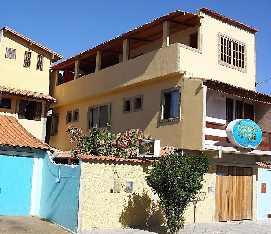 Casa E Praia Hospedaria Арраял-ду-Кабу Экстерьер фото